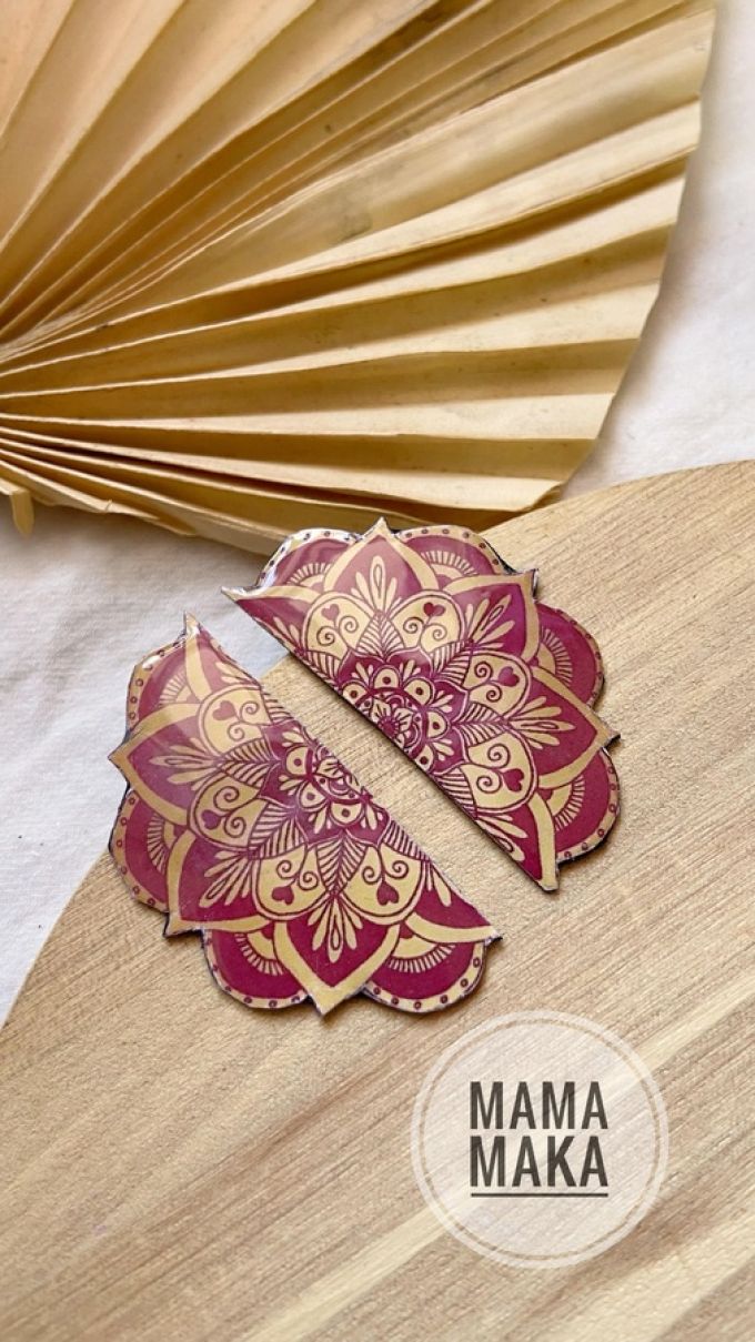 Mezzo Mandala Rosso