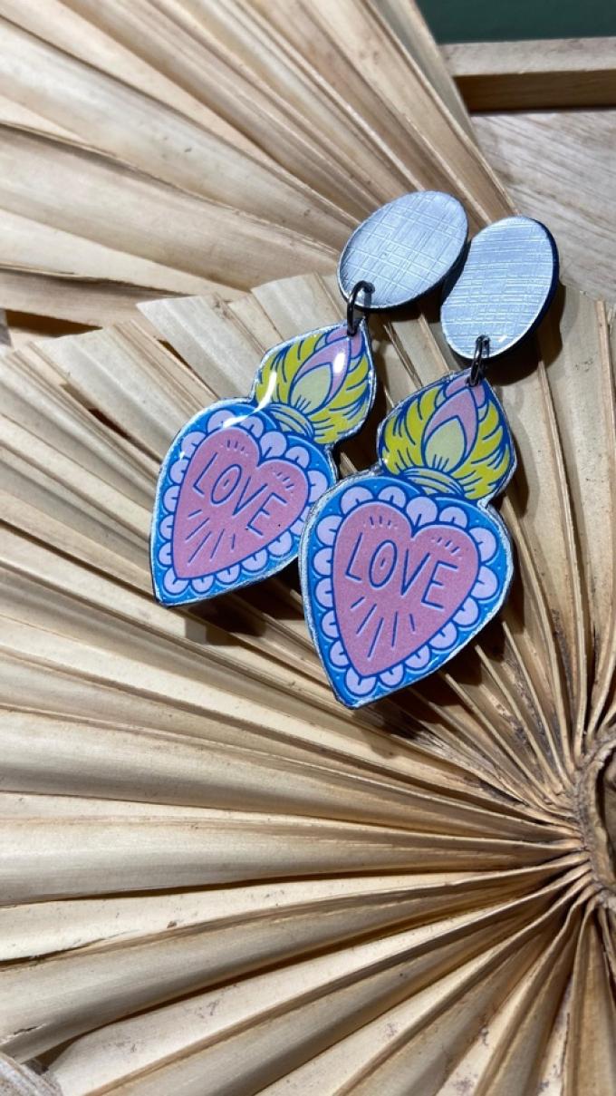 Cuore Sacro Love Argento Paola Vecchi