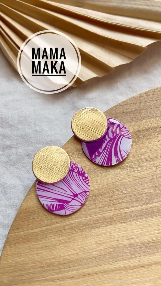 Gea Mini Viola Oro