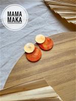 Gea Mini Arancio Perla Handpainted