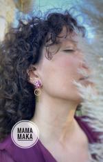 Selene Acquerello Rosa Handpainted