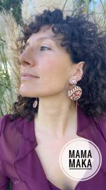 Stefania Bianco Nero Handpainted