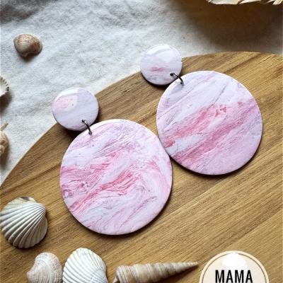 Karma Madreperla Rosa Handpainted