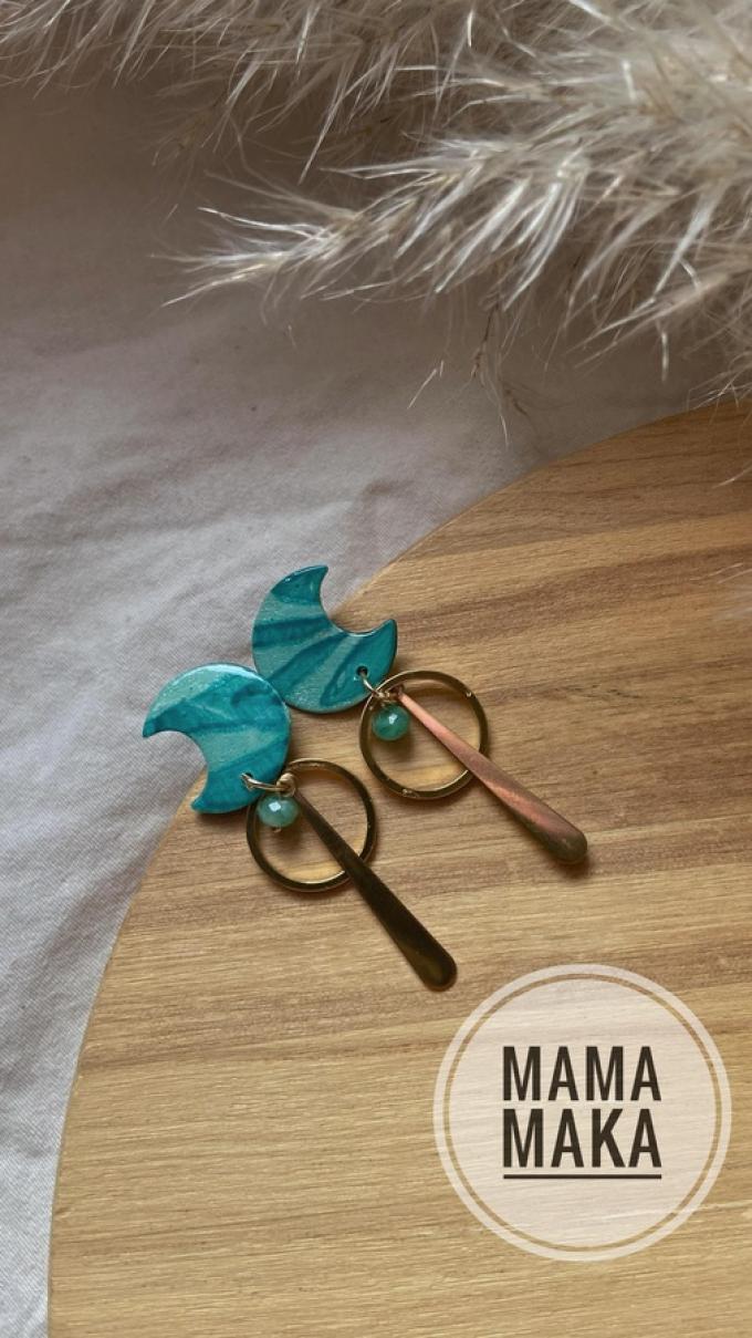 Selene Tiffany Oro Handpainted