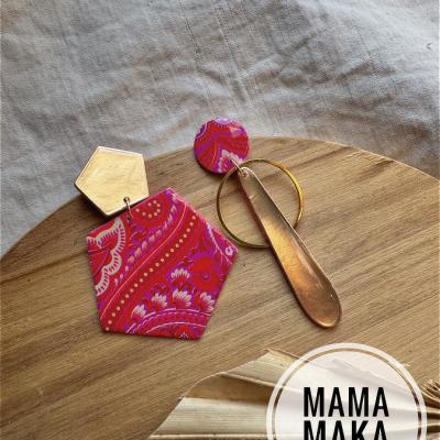 Minerva Aura Paisley Rosa
