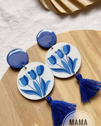 Karma Tulipani Nappa Blu