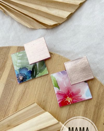 Marie Fiori Acquerello Oro Rosa