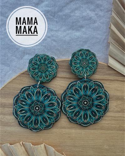 Mandala Doppio Verde