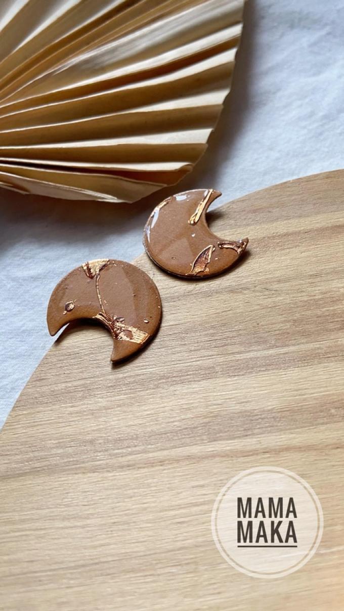 Luna Champagne Bronzo Handpainted