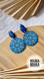Mandala Goccia Azzurro
