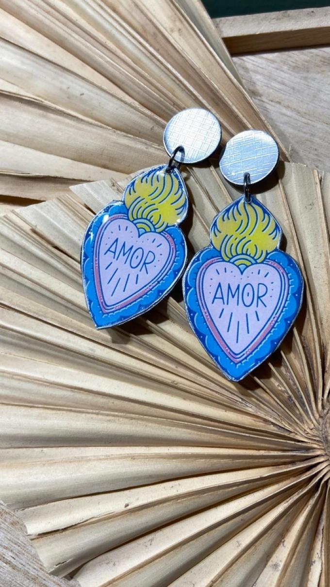 Cuore Sacro Amor Argento Paola Vecchi
