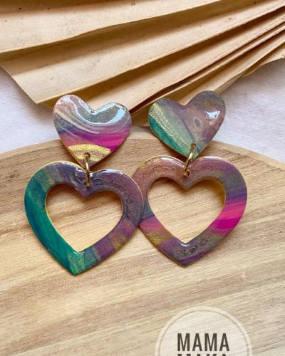 Afrodite Multicolor Handpainted