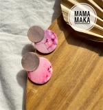 Gea Mini Oro Rosa Ink Handpainted