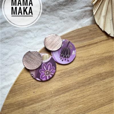 Gea Mini Paisley Lilla