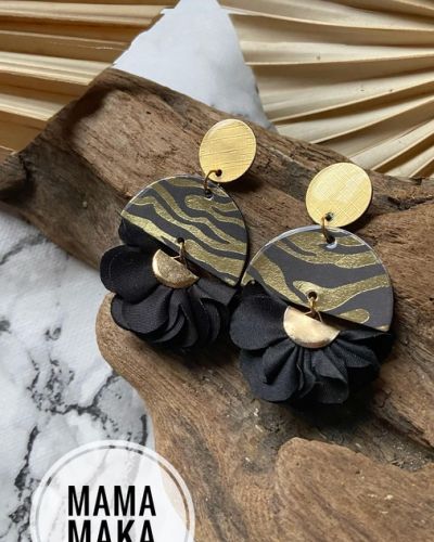 Flora Neri Zebra Oro