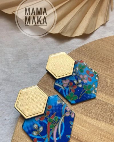 Malika Carta Washi Blu