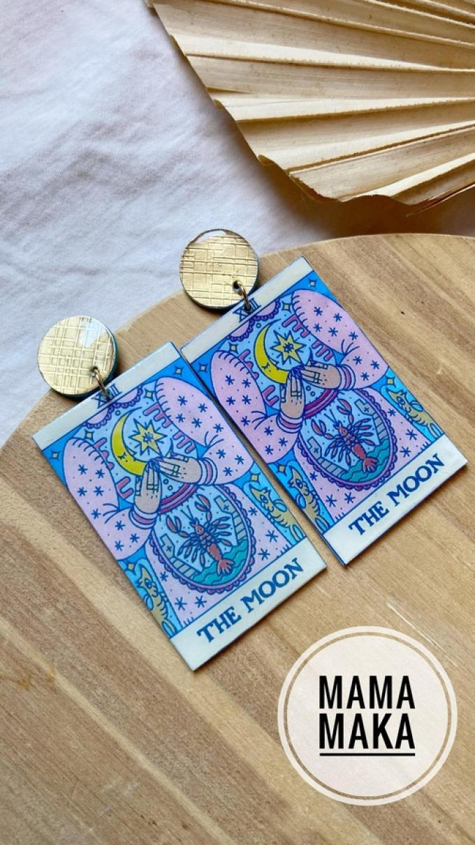 Tarocchi The Moon Oro Paola Vecchi