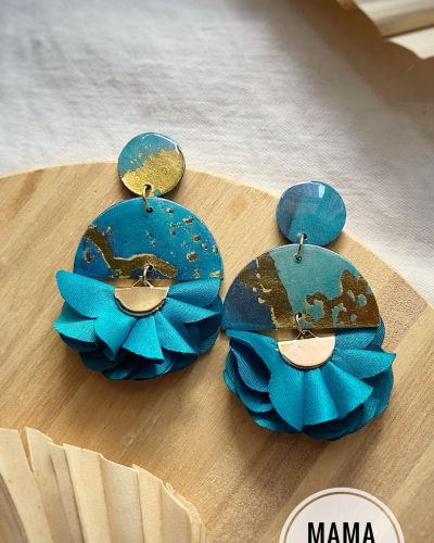 Flora Blu Marble