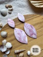 Etta Madreperla Rosa Handpainted