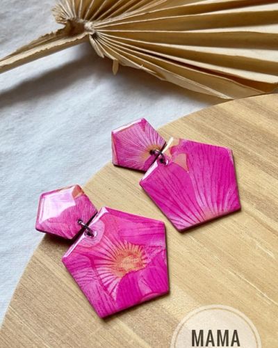 Minerva Medio Fucsia Fiori