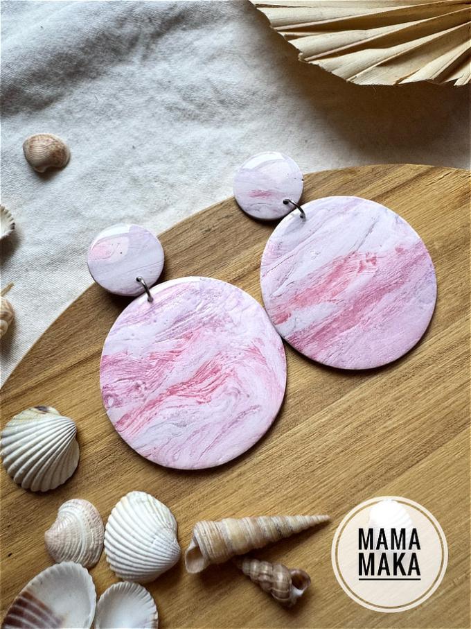 Karma Madreperla Rosa Handpainted