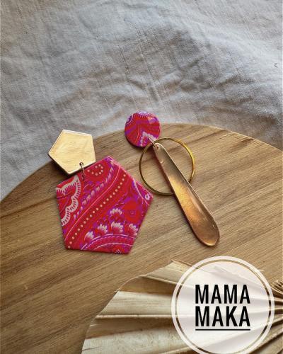 Minerva Aura Paisley Rosa