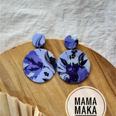 Karma Blu Fiori Astratti