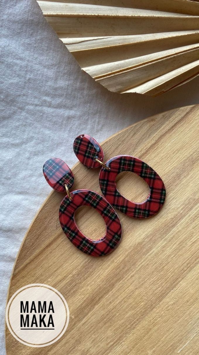Alma Tartan Rosso