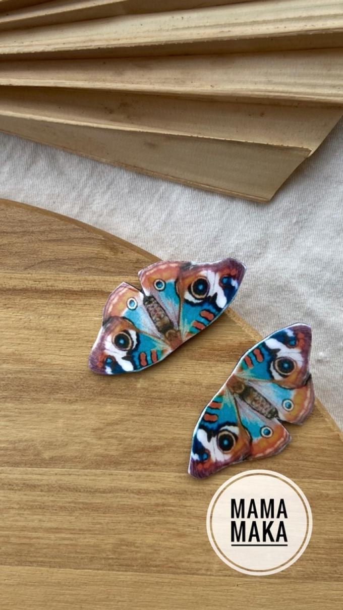 Falena Azzurra Multicolor