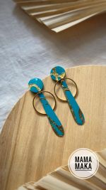 Aura Ottanio Foglia Oro Handpainted