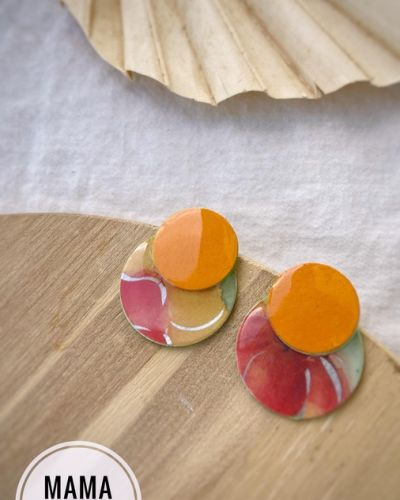 Gea Mini Arancione Pesca Multicolor