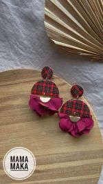 Flora Tartan Rosso