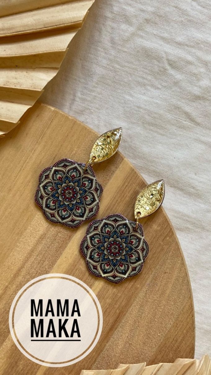 Mandala Goccia Multicolor