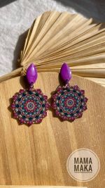 Mandala Goccia Magenta