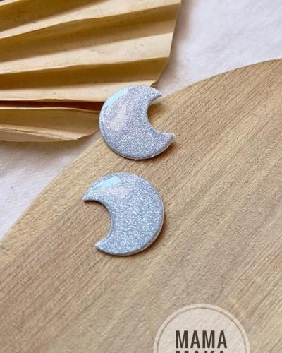 Luna Mini Argento Glitter