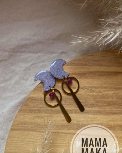 Selene Lilla Glitter