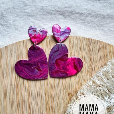 Cuore Doppio Autumn Berries Handpainted