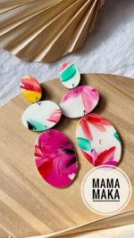 Wanda Flower Multicolor Handpainted