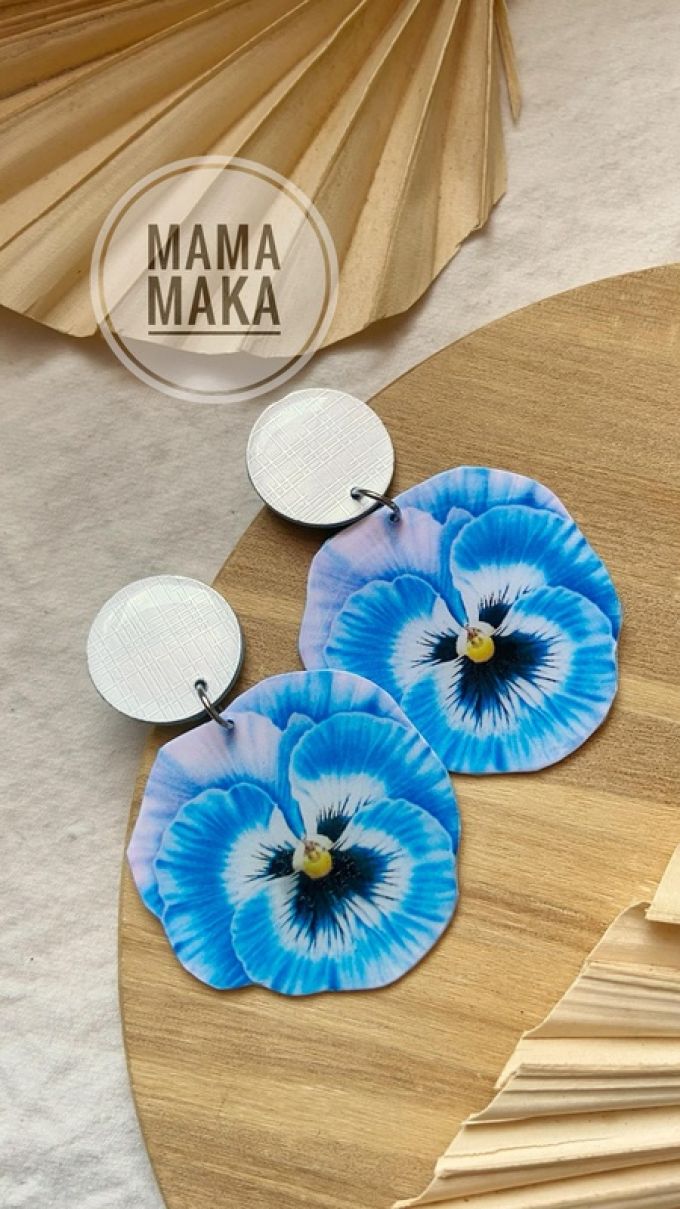 Viole Azzurro Argento